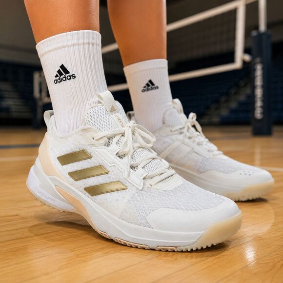 adidas Shoes - Adidas Crazyflight Shoes Womens Size 9 White Volleyball Sneakers Gym Casual